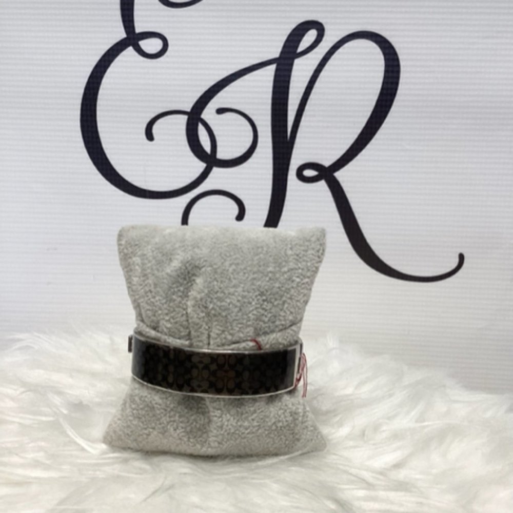 Coach Enamel Logo Bracelet